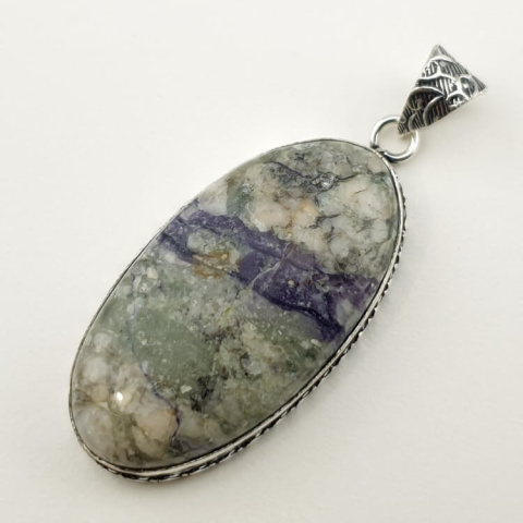 Jasper Tiffany pendant 40x21 mm no 19 Jasper Tiffany pendant 40x21 mm no 19