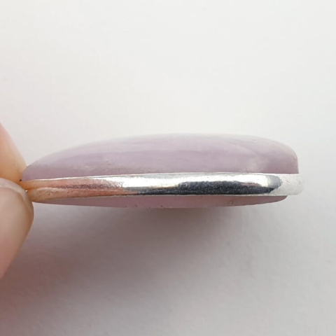 Kunzite pendant 27x23 mm no. 18 Kunzite pendant 27x23 mm no. 18