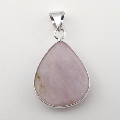 Kunzite pendant 27x23 mm no. 18 Kunzite pendant 27x23 mm no. 18