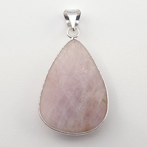 Kunzite pendant 34x25 mm no. 8 Kunzite pendant 34x25 mm no. 8