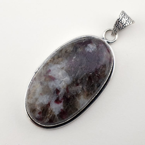 Pink tourmaline pendant 39x23 mm no 10 Pink tourmaline pendant 39x23 mm no 10