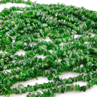 Diopsyd chopped 3-8 mm string 39 cm