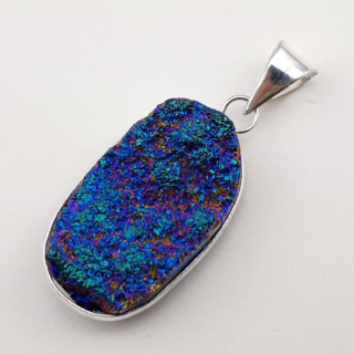 Titanium quartz pendant 31x19 mm no. 131