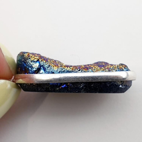 Titanium quartz pendant 31x19 mm no 131 Titanium quartz pendant 31x19 mm no 131