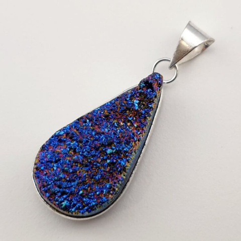 Titanium quartz pendant 32x17 mm no 99 Titanium quartz pendant 32x17 mm no 99