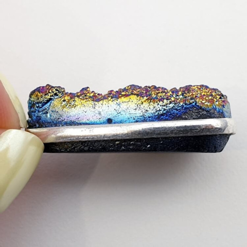 Titanium quartz pendant 32x17 mm no 99 Titanium quartz pendant 32x17 mm no 99