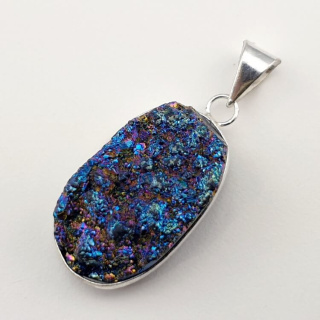 Titanium quartz pendant 32x20 mm no 81