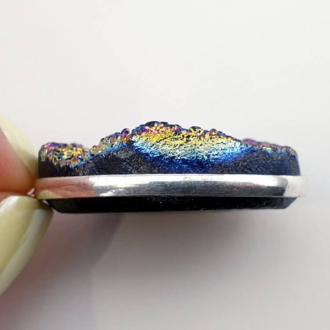 Titanium quartz pendant 32x25 mm no. 113 Titanium quartz pendant 32x25 mm no. 113