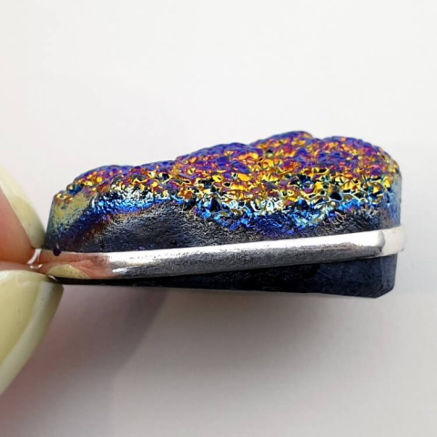 Titanium quartz pendant 33x24 mm no. 83 Titanium quartz pendant 33x24 mm no. 83