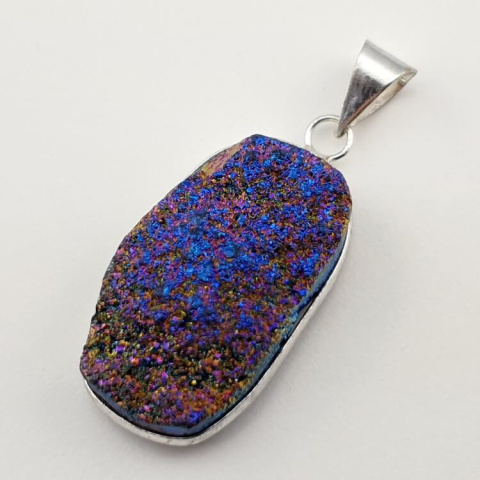 Titanium quartz pendant 34x20 mm no 100 Titanium quartz pendant 34x20 mm no 100