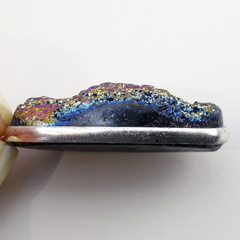 Titanium quartz pendant 34x20 mm no 100 Titanium quartz pendant 34x20 mm no 100