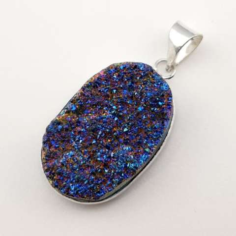 Titanium quartz pendant 34x23 mm no. 77 Titanium quartz pendant 34x23 mm no. 77