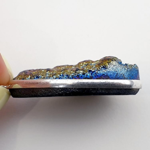 Titanium quartz pendant 37x25 mm no 73 Titanium quartz pendant 37x25 mm no 73