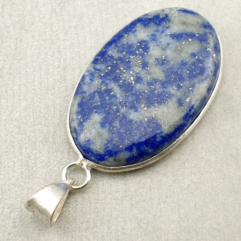 Lapis lazuli pendant 38x25 mm no. 69 Lapis lazuli pendant 38x25 mm no. 69