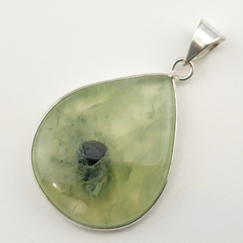 Prehnit pendant 36x29 mm no 23 Prehnit pendant 36x29 mm no 23
