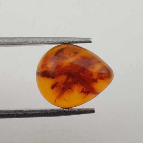 Baltic amber cabochon 12x10 mm no 346 Baltic amber cabochon 12x10 mm no 346