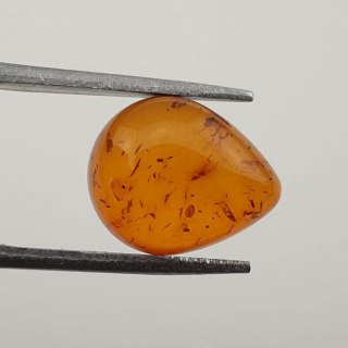 Baltic amber cabochon 12x10 mm no 347