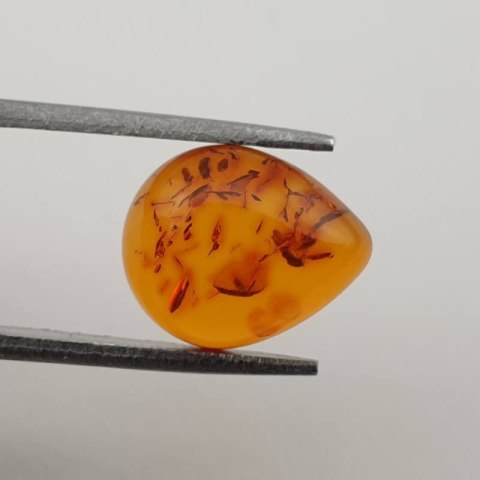 Baltic amber cabochon 12x10 mm no 350