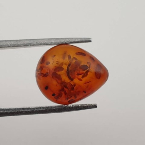 Baltic amber cabochon 12x10 mm no 358 Baltic amber cabochon 12x10 mm no 358