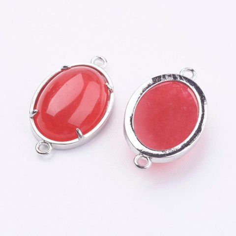Jade red connector 25x15 mm 1 pc Jade red connector 25x15 mm 1 pc