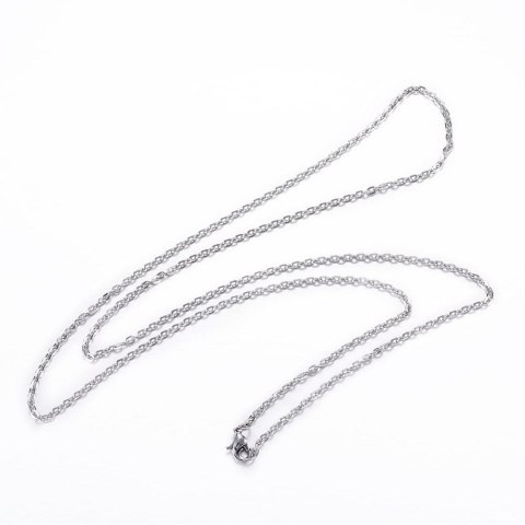 Łańcuszek stal chirurgiczna 2,5 mm 75 cm Łańcuszek stal chirurgiczna 2,5 mm 75 cm