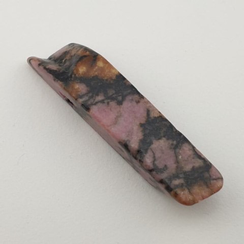 Black rhodonite icicle 45x10 mm no 32 Black rhodonite icicle 45x10 mm no 32
