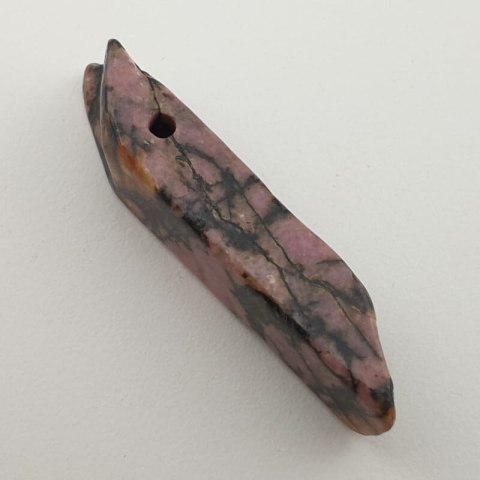 Black rhodonite icicle 45x10 mm no 32 Black rhodonite icicle 45x10 mm no 32