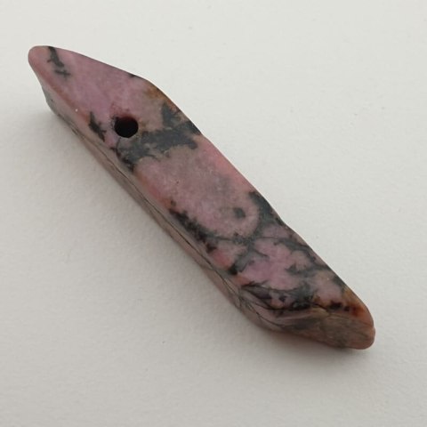Black rhodonite icicle 45x10 mm no 32 Black rhodonite icicle 45x10 mm no 32