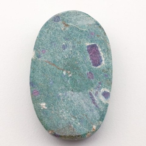 Ruby in fuchsite cabochon 44x26 mm no. 21 Ruby in fuchsite cabochon 44x26 mm no. 21