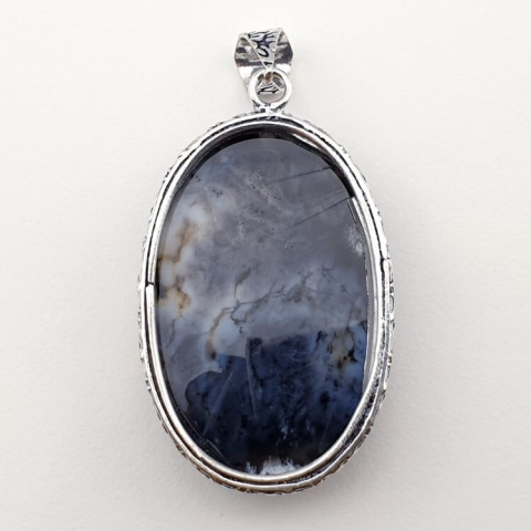 Agate dendrite pendant 40x27 mm no. 31 Agate dendrite pendant 40x27 mm no. 31