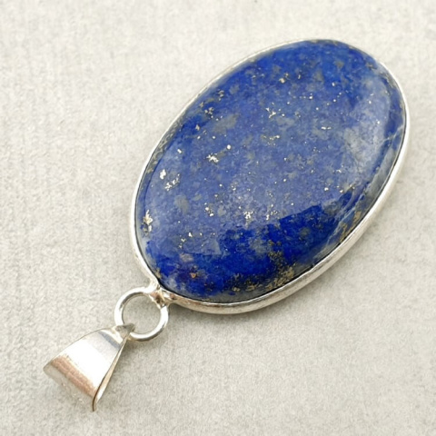 Lapis lazuli pendant 35x23 mm no. 96 Lapis lazuli pendant 35x23 mm no. 96