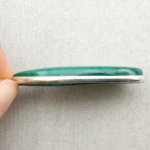 Malachit zawieszka 41x17 mm nr 117 Malachit zawieszka 41x17 mm nr 117