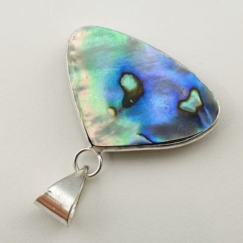 Paua abalone pendant 31x22 mm no 199 Paua abalone pendant 31x22 mm no 199