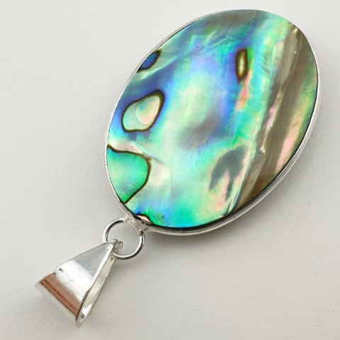 Paua abalone pendant 32x23 mm no 171 Paua abalone pendant 32x23 mm no 171