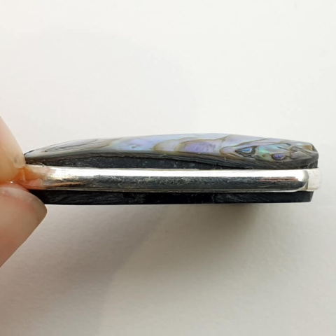 Paua abalone pendant 33x21 mm no 212 Paua abalone pendant 33x21 mm no 212