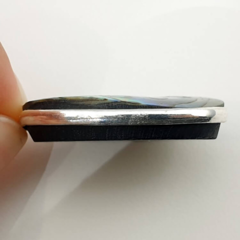 Paua abalone pendant 33x24 mm no. 183 Paua abalone pendant 33x24 mm no. 183