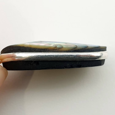 Paua abalone pendant 34x19 mm no 168 Paua abalone pendant 34x19 mm no 168