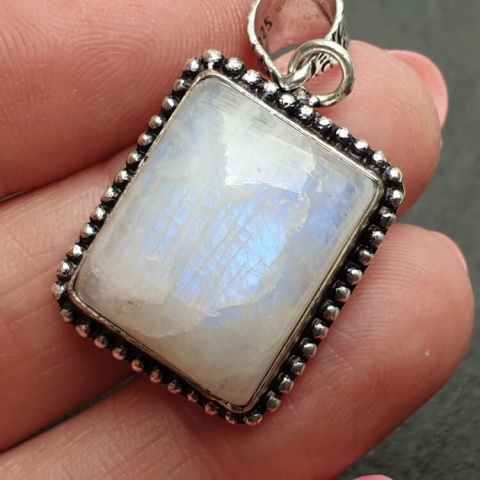 Moonstone pendant 20x16 mm no 191 Moonstone pendant 20x16 mm no 191