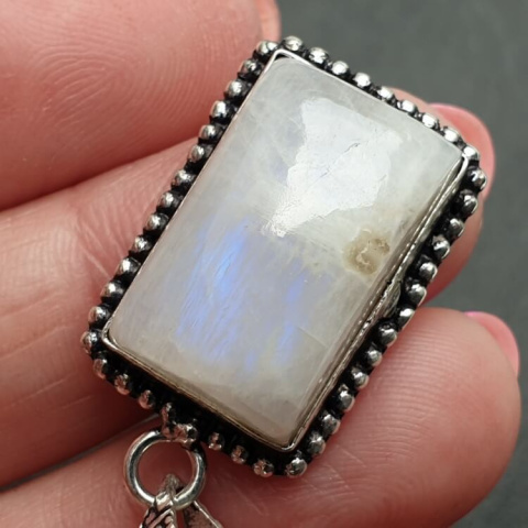 Moonstone pendant 21x14 mm no 185 Moonstone pendant 21x14 mm no 185