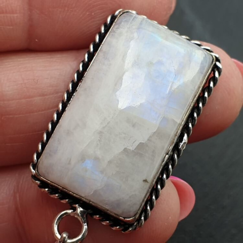 Moonstone pendant 27x16 mm no 174 Moonstone pendant 27x16 mm no 174