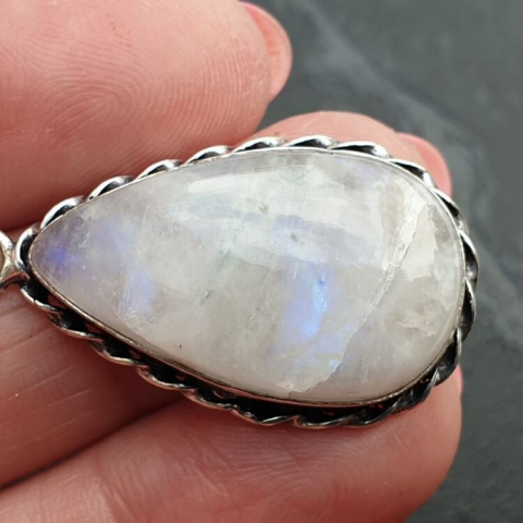 Moonstone pendant 28x17 mm no 158 Moonstone pendant 28x17 mm no 158