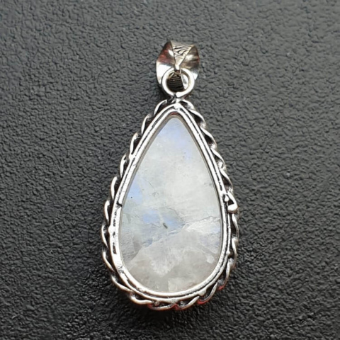Moonstone pendant 28x17 mm no 158 Moonstone pendant 28x17 mm no 158