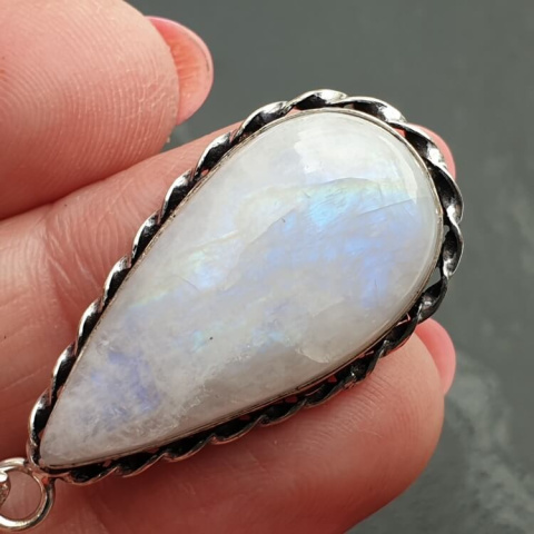 Moonstone pendant 31x16 mm no 161 Moonstone pendant 31x16 mm no 161