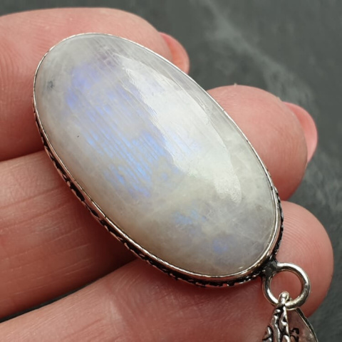 Moonstone pendant 33x16 mm no 194 Moonstone pendant 33x16 mm no 194