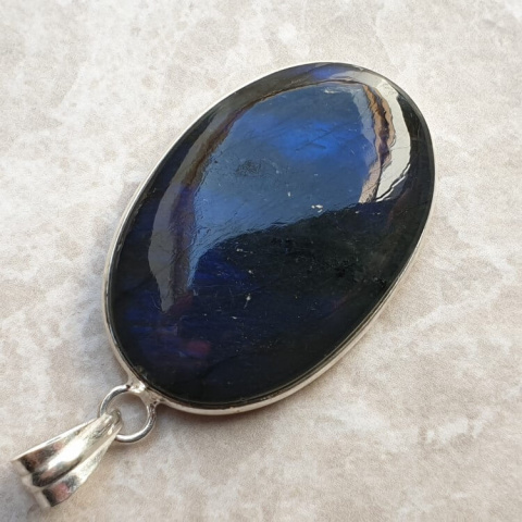 Labradorite pendant 34x23 mm no 781 Labradorite pendant 34x23 mm no 781