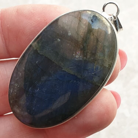 Labradorite pendant 42x26 mm no 784 Labradorite pendant 42x26 mm no 784