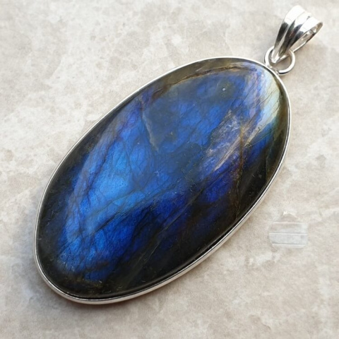 Labradorite pendant 48x27 mm no 777 Labradorite pendant 48x27 mm no 777