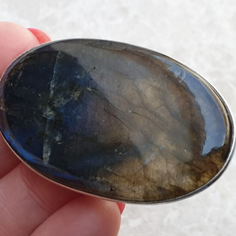 Labradorite pendant 50x31 mm no. 764 Labradorite pendant 50x31 mm no. 764