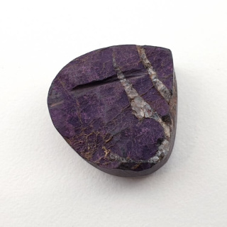 Purpurite raw cabochon 18x18 mm no 142
