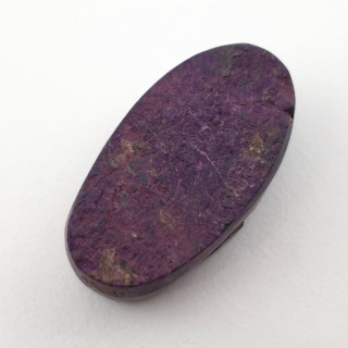 Purpurite raw cabochon 26x15 mm no 112